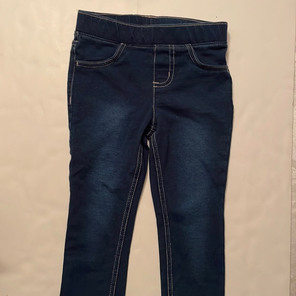 Jumping Beans toddlers jeggings , size 2T. Color blue, elastic waistband
